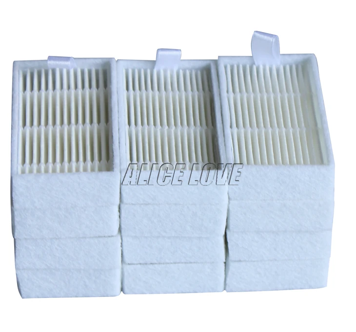 

12pcs HEPA Filter for iLife V5 V3+ V5PRO for ECOVACS CR130 cr120 CEN540 CEN250 ML009 CHUWI V3 Vacuum Cleaner accessories Parts