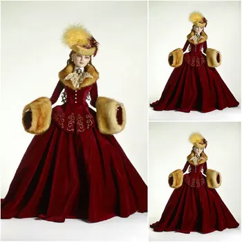 

History!Elegant Vintage Victorian Dresses 1860s Scarlett Civil War Southern Belle dress Marie Antoinette dresses US4-36 C-824