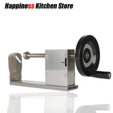 Рождественский подарок овощные инструменты из нержавеющей стали крученый Торнадо машина для картофеля, спиральные картофелерезки кухонного использования