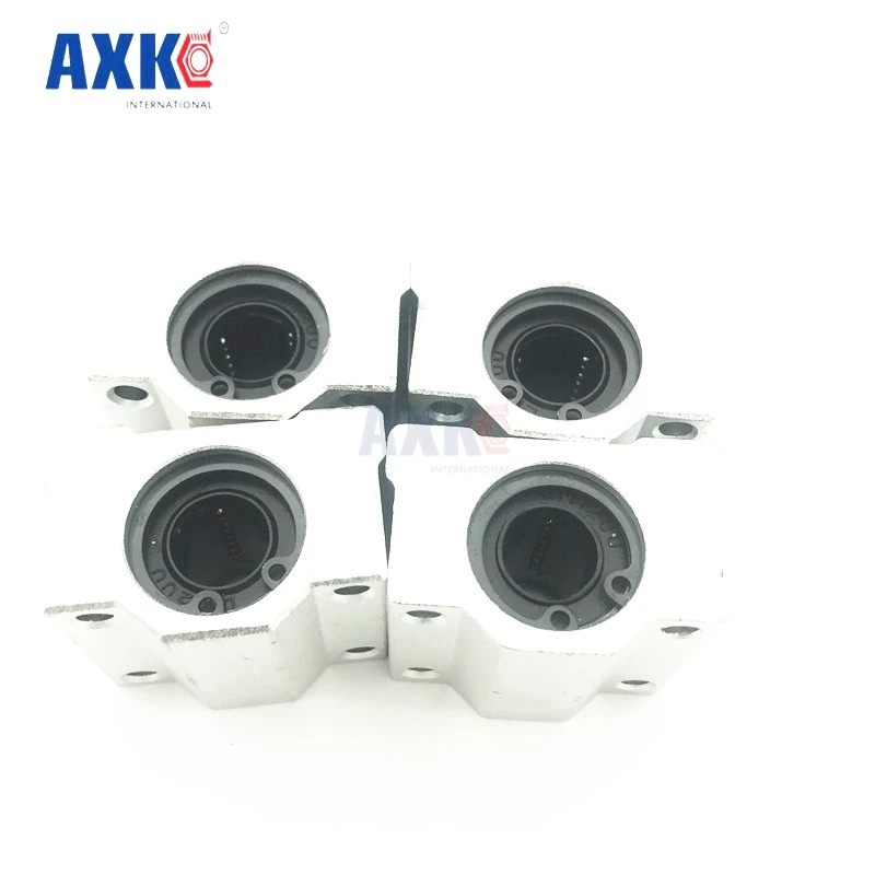 عالية الجودة 4 قطع Sc12uu Scs12uu الحركة الخطية الكرة محامل كتلة الشرائح جلبة ل 12 ملليمتر عمود خطي السكك الحديدية دليل AXK SC12 عالية الجودة 4 قطع Sc12uu Scs12uu الحركة الخطية الكرة محامل كتلة الشرائح جلبة ل 12 ملليمتر عمود خطي السكك الحديدية دليل AXK SC12