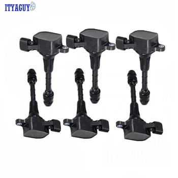 

6pcs Ignition Coil 22448-8J115 For NISSAN Maxima Murano Pathfinder Quest Xterra Infiniti 22448-8J111 22448-8J11C 22448-AL615