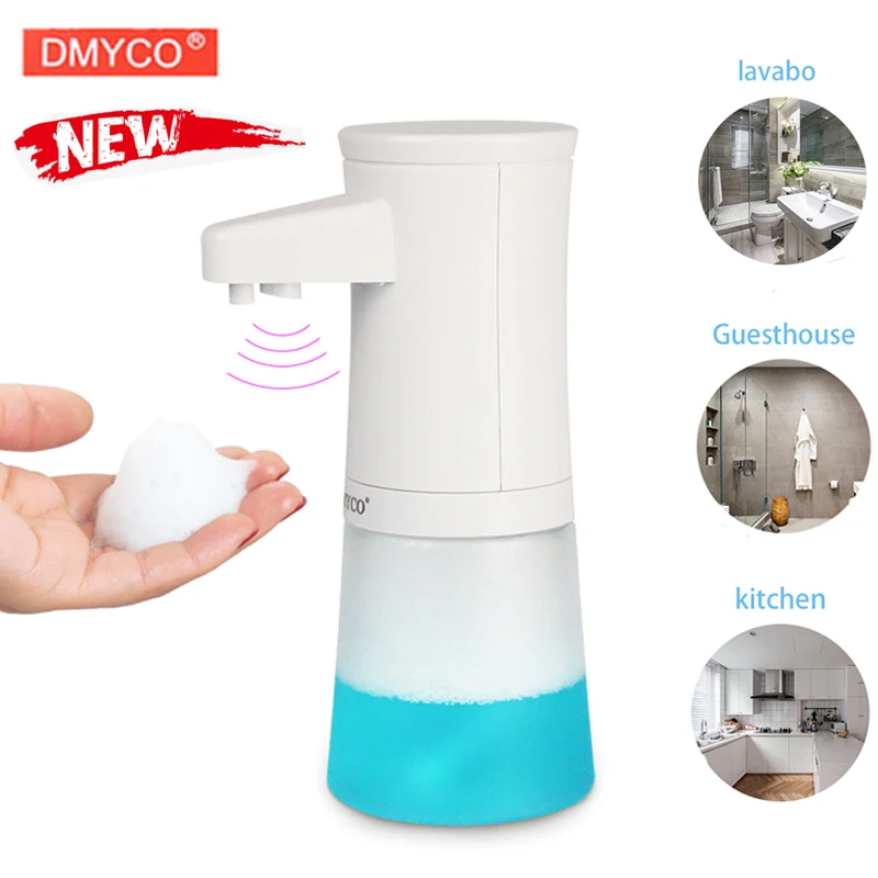 

Portable Soap dispenser Auto Induction Foaming Smart Sensor Touchless 0.25s 350ml Infrared automatic IPX3 Hand Washer For Homes