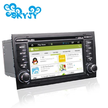 

7" Android 8.1.1 OS Wifi 3G Car DVD Player GPS Nav Radio Stereo for Audi A4 2002-2008 with Retail Package 8G GPS card and Map