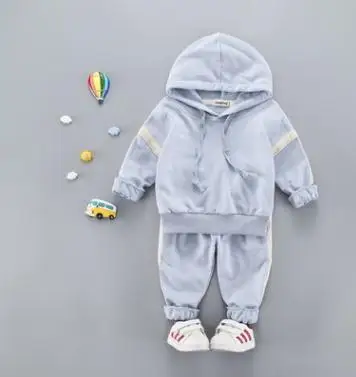 

Children's Clothing 2019 Autumn Baby Boy's Sweater Suit 0-3 Years Old Cartoon Sanding Baby Two Piece Set Girl Suit SY-F183209
