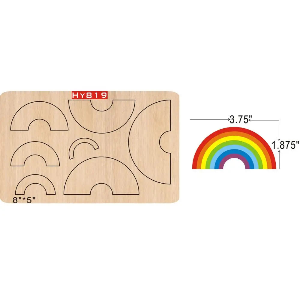 Пресс формы rainbow 2019 новые пресс и деревянные подходят для стандартных