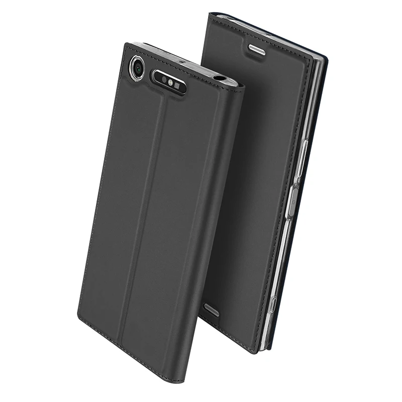 

Luxury PU Leather Case For Sony Xperia XZ1 Case G8341 G8342 Wallet Flip Cover Phone Cases For Sony XZ1 5.2" Kickstand Capa