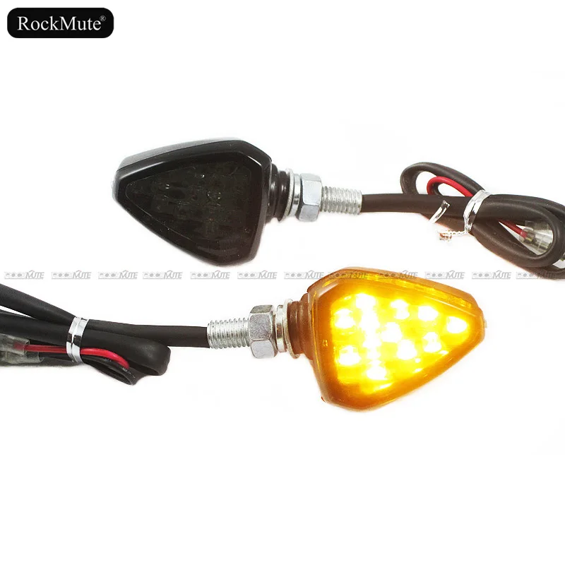 Передние/задние Светодиодные поворотники для мотоциклов ретро индикатор Kawasaki Z125