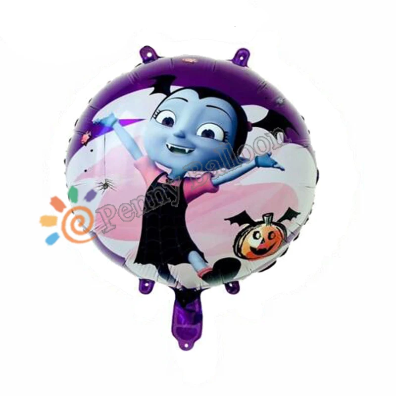 50 шт./лот vampirina шары детская игрушка День рождения украшения день рождения шар оптовая