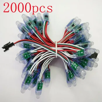 

FREE DHL/FEDEX 2000pcs/lot 2811S 2811 RGB Pixel Module Light, Waterproof DC5V Full Color LED Pixel Module