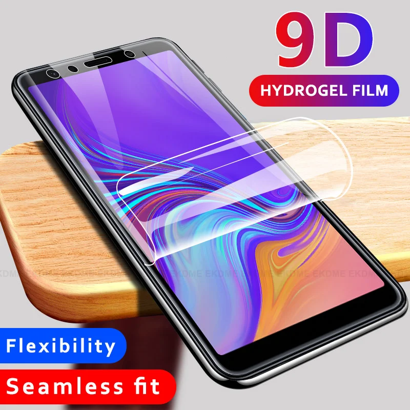 Мягкая Гидрогелевая Защитная пленка для Samsung Galaxy A10 A30 A50 A6 A8 Plus A9 A7 2018 Star