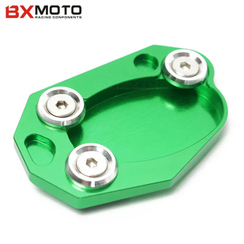 Алюминиевая Подставка для мотоцикла CNC боковая подставка удлинитель Kawasaki ZX6R Z1000