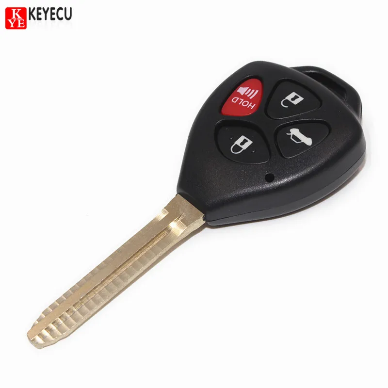 Keyecu Keyless Entry Uncut Ignition Remote Car Key Fob 314.3MHz 4D67