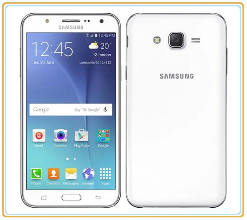 Samsung Galaxy J5 разблокированный Android мобильный телефон четырехъядерный 1,5 ГБ ОЗУ 3G и 4G GSM 5," 13 МП 8 Гб wifi