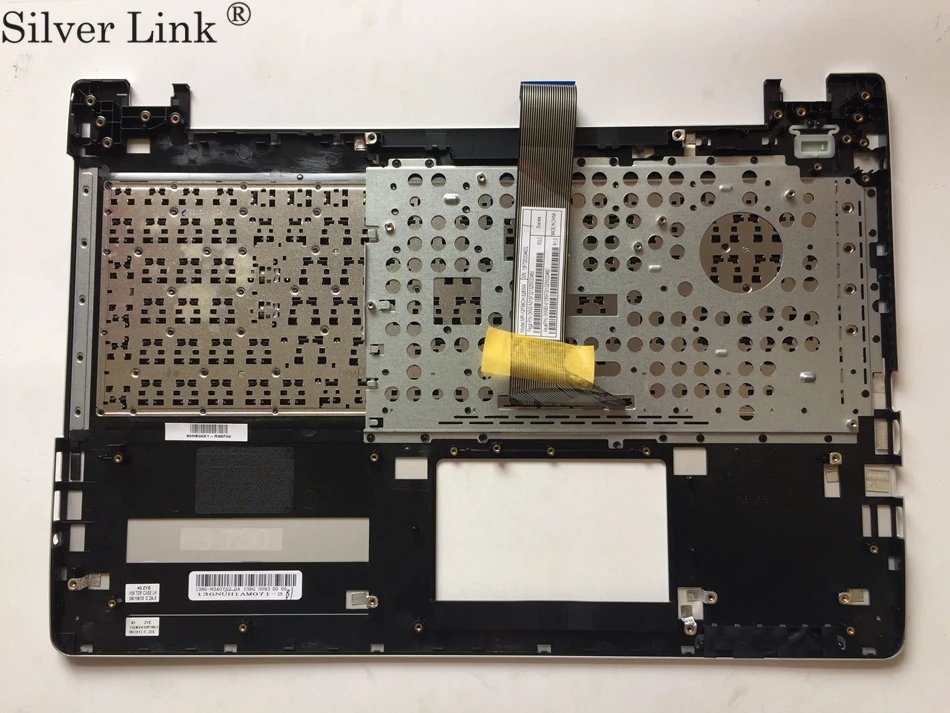 CF Canada and French keyboard  for Asus S550 S550CM with silver palmrest cover laptop keyboard  