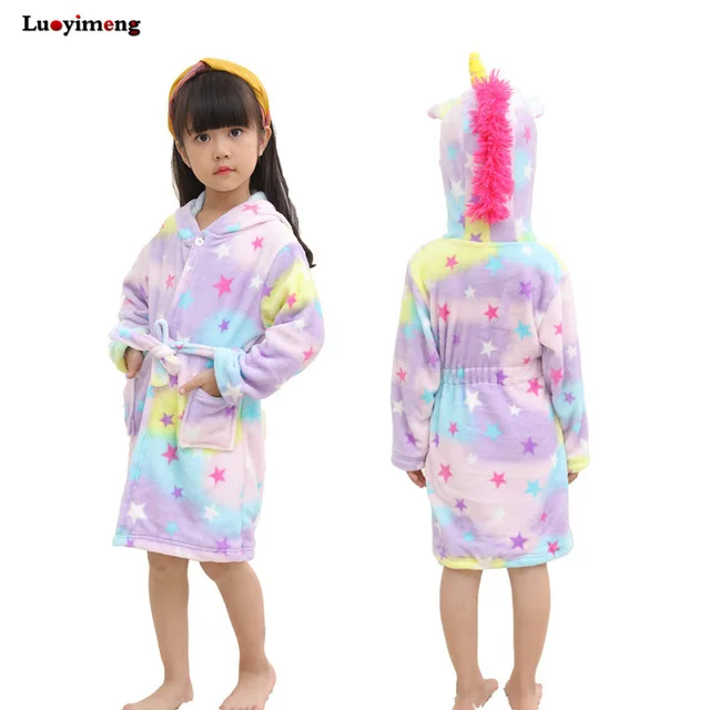 Autumn-Winter-Flannel-Bathrobes-Kids-Cartoon-Tenma-Unicorn-Cosplay-Sleepwear-Hooded-Robes-For-Boys-Girls-Pajamas.jpg_640x640 (2)
