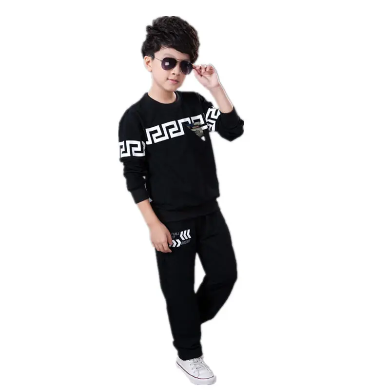 2017 Продажа Новых Мальчиков Костюм Весной и Осенью Спортивные Костюмы Мальчик