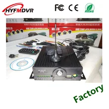 The new 1080P car monitor host AHD 4CH GPS remote positioning MDVR wifi mapable function boat / bus / taxi mobile dvr
