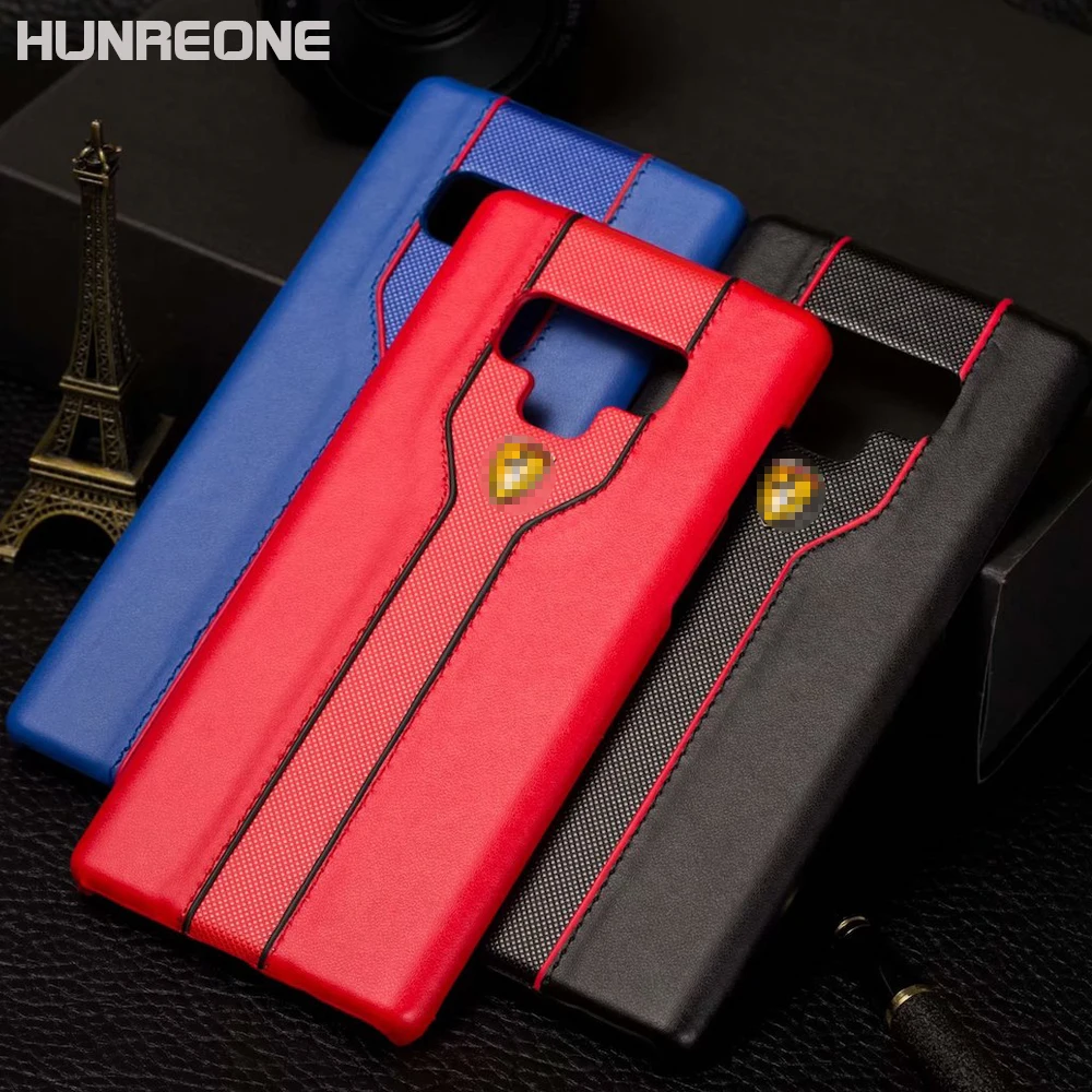 

Hunreone Luxury Car PU Leather Cover Protection Case For Samsung S6 S6 Edge S7 S7 Edge For Samsung S8 S8 Plus Note 8 Note 9