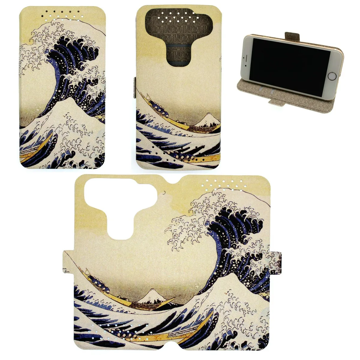 Universal Phone Cover Case for Texet X-Line Tm-5006 Custom images HL |