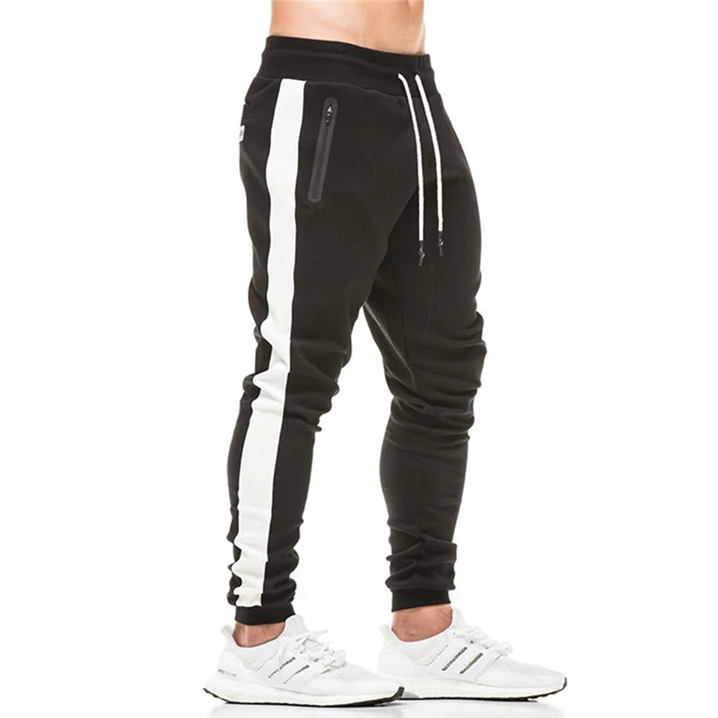 2018 Новый Для мужчин пот Штаны Демисезонный Повседневное Slim Fit Брюки Мужской Stretch