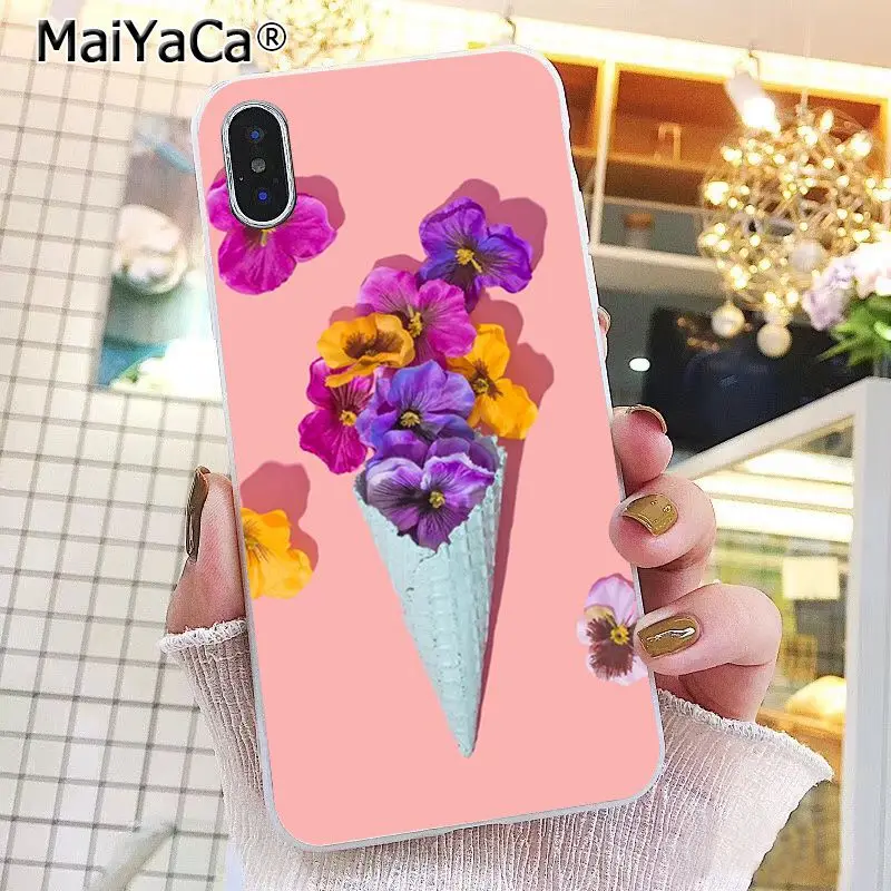 candy colors ice cream Flower Pizza Peony