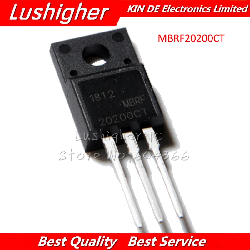 10 шт. MBRF20200 TO 220 MBRF20200CT 220F 20200CT 20A 100V|Диоды| |