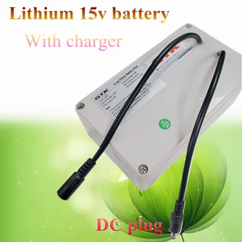 

1pcs 15v 10Ah battery 5Ah 6Ah 15v 7Ah 8Ah 12Ah Backup 19V Li-ion Rechargeable Battery Storage Portable AC DC Power Supply System