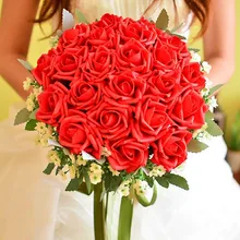 Белый бук де нойва Свадебные букеты в форме капли невесты, держащей цветок водопад ручной цветок свадьба