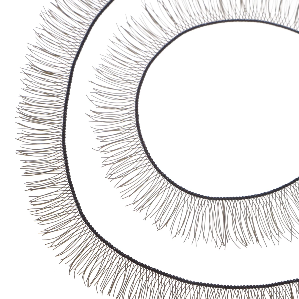 200Pcs Soft Plastic False Eyelashes Eyelash Strips for BJD Baby Dolls Eye Make up 200*8mm Various Colored