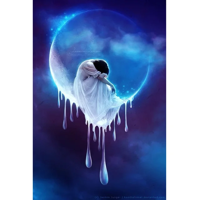 2016 new year gifts diamond embroidery mosaic moon goddess diy diamond 2016 new year gifts diamond embroidery mosaic moon goddess diy diamond