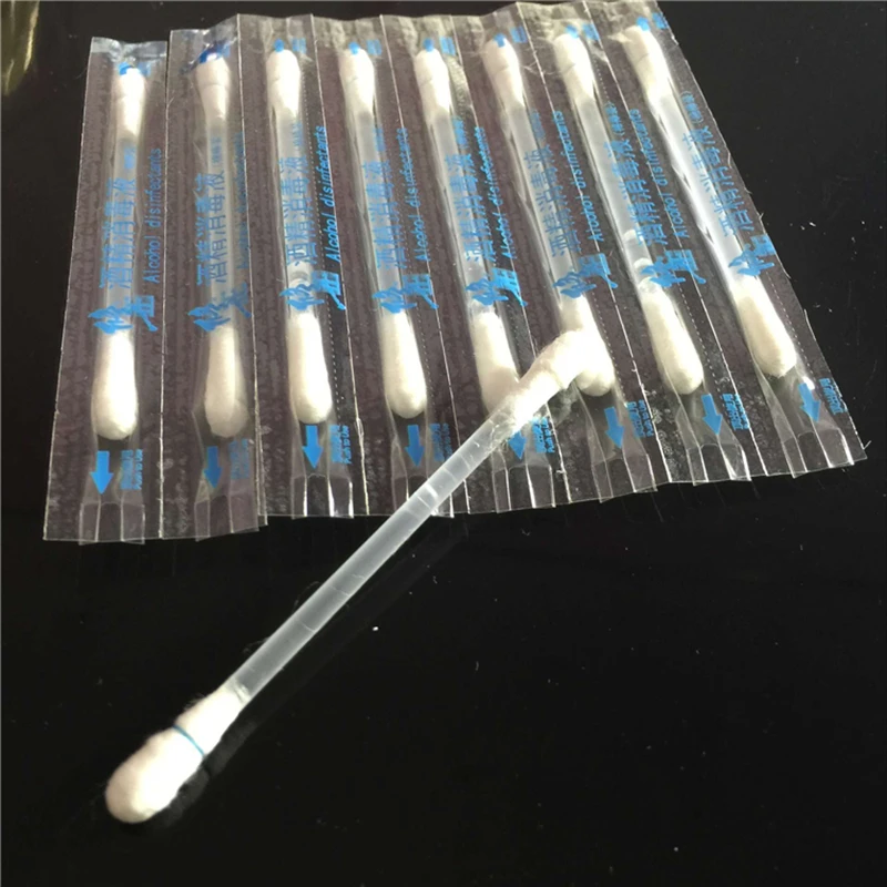 10Pcs 75 Medical Alcohol Swabs Disinfectant Swab Blood Glucose Clean