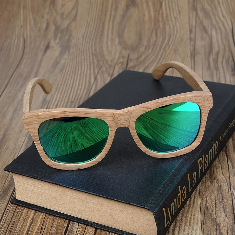 BOBO BIRD оригинальные деревянные солнцезащитные очки es солнцезащитные очки femme поляризационное стекло UV400 линзы очки индивидуальный логотип дропшиппинг