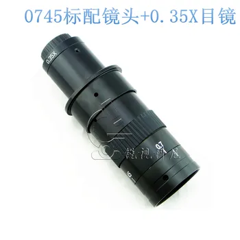 

Monocular video standard lens 0745 high distance video microscope eyepiece lens visual lens 0.35X