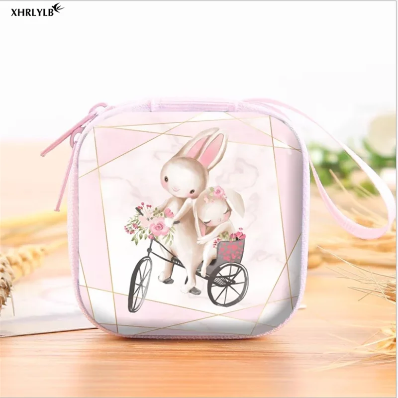 XHRLYLB 1pcFlamingo Единорог Кошелек для монет ребенка полная луна Подарочная коробка