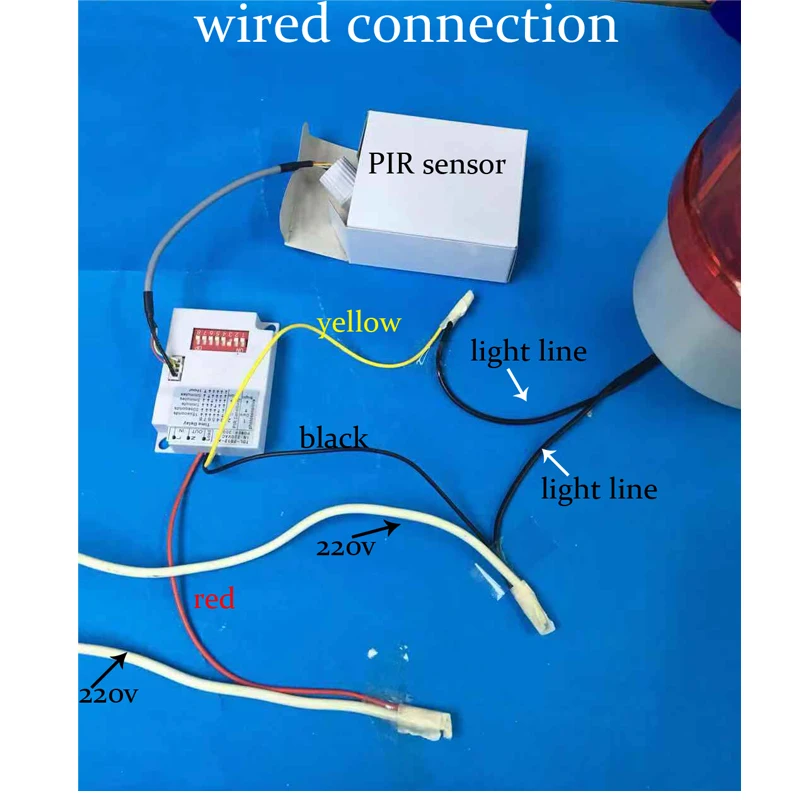 wired connection
