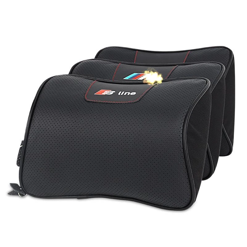 Auto Seat Cover Head Neck Rest Cushion Headrest Pillow M Performance09