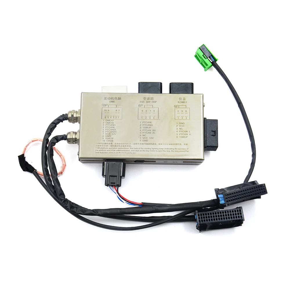 Для BM-W FEM/BDC Auto Key Программист для BM-W F20 F30 F35 X5 X6 I3 Тесты платформы без разъем коробки передач