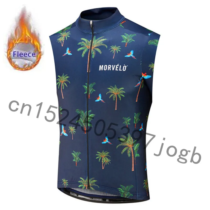 Новинка 2019 зимний теплый мужской жилет MORVELO PRO TEAM без рукавов для велоспорта