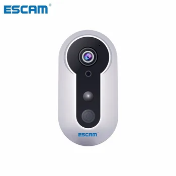 

ESCAM Doorbell QF220 1280x960 High Resolution Built In 3000MAH Battery Infrared Wireless Smart Doorbell 960P P2P IP Camera