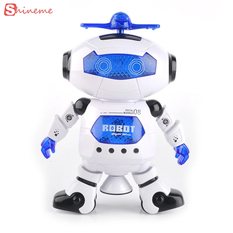 

wonderful high quality Smart Space Dance Robot Electronic Walking Toys With Music Light Gift For Kids Astronaut play to Child