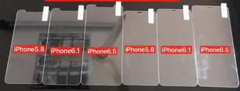 

200pcs/lot& Tempered Glass Screen Protector for iPhone XS XR XS 9 9 PLUS MAX without Retail packa