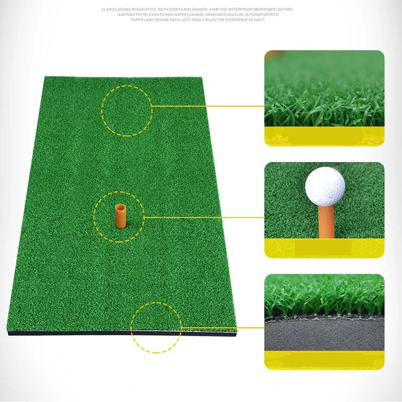 60x30 см EVA Гольф коврики для применения на приусадебном участке резиновые S жилых обучение удара держатель для блокнота Трава Крытый
