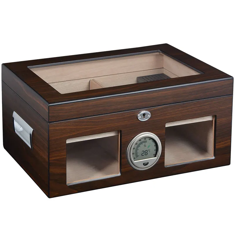 

Large Capacity Cigar Moisturizing Box Cedar Alcoholized Cigar Moisturizing Box Humidifier/ Moisturizing Set
