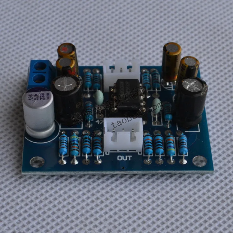 Хор DIY amp 12V DC одиночный источник питания op NE5532 предусилитель платы|Усилители