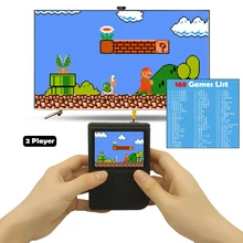 Coolbaby RS-6 мини ретро портативная игровая консоль 8 бит 3,0 дюймов цветной ЖК-цветной игровой плеер встроенный 168 игр подарок для ребенка