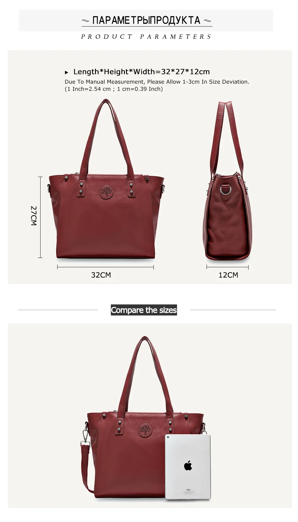 Zency 100% couro genuíno preto bolsa moda