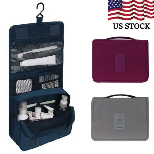 

Portable Hanging Travel Toiletry Bag Large Capacity Waterproof Wash Makeup Organizer Cosmetic Bag