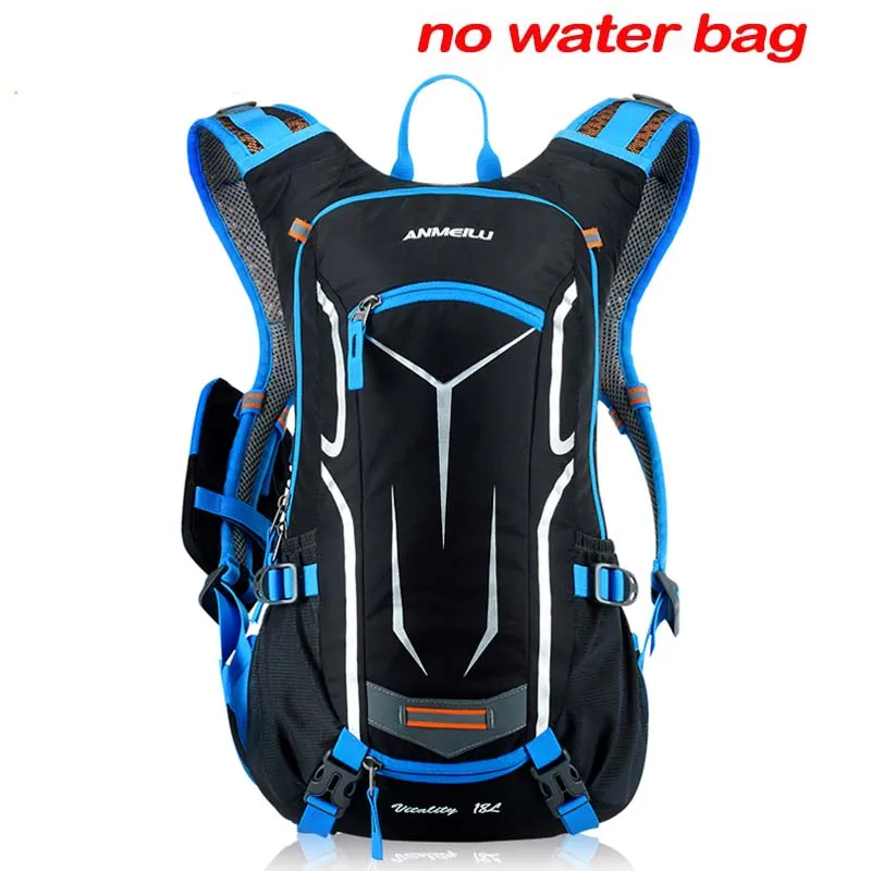 ANMEILU 18L походный рюкзак для кемпинга, водонепроницаемый уличный спортивный рюкзак, 2L сумка для воды, альпинистский велосипедный рюкзак с дождевиком - Цвет: 1013BU
