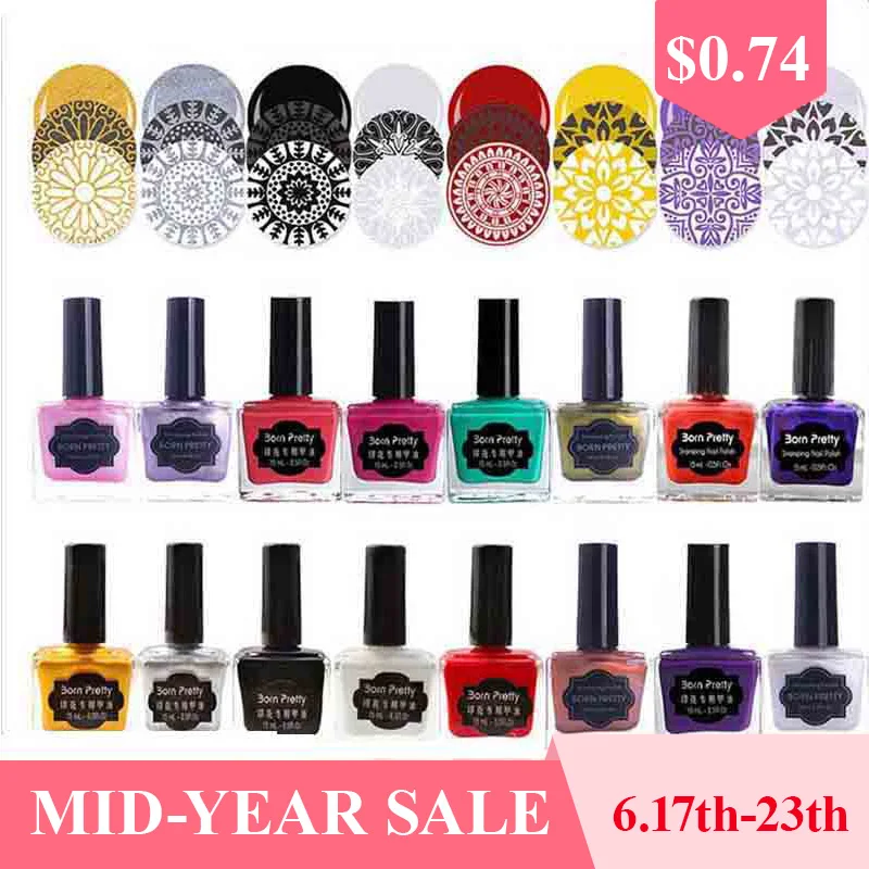 ولد جميلة مسمار الفن ختم البولندية اللؤلؤ الحلو نمط البولندية الطباعة مسمار ختم تتلاشى ورنيش ختم مسمار مانيكير