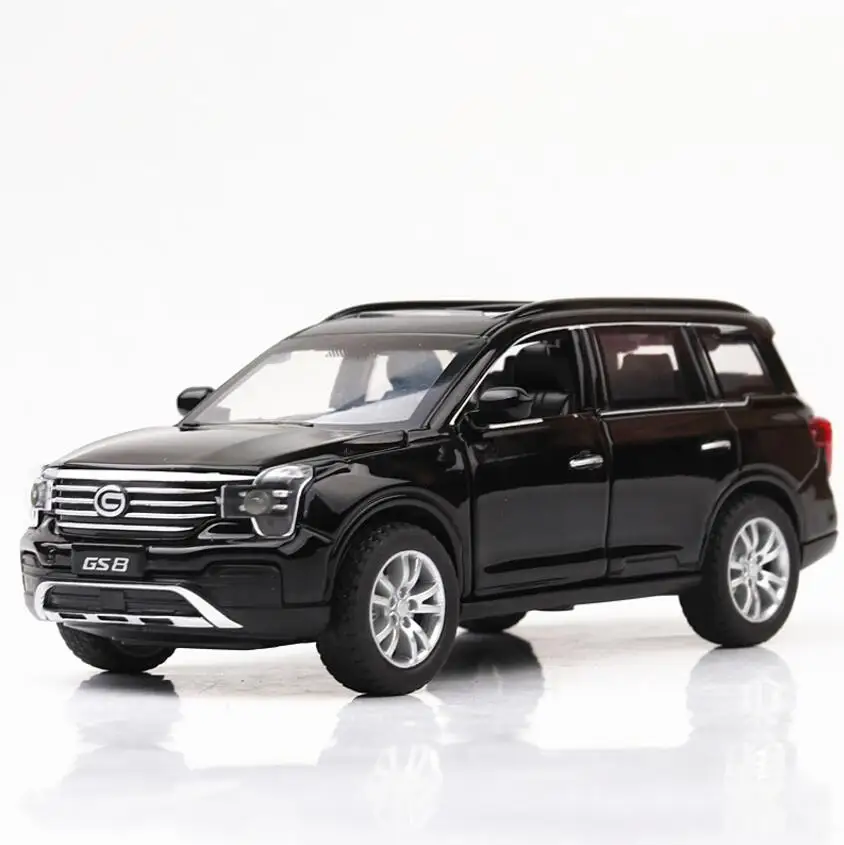 1:32 Diecasts & Toy транспортные средства Trumpchi GS8 модель автомобиля со звуком и
